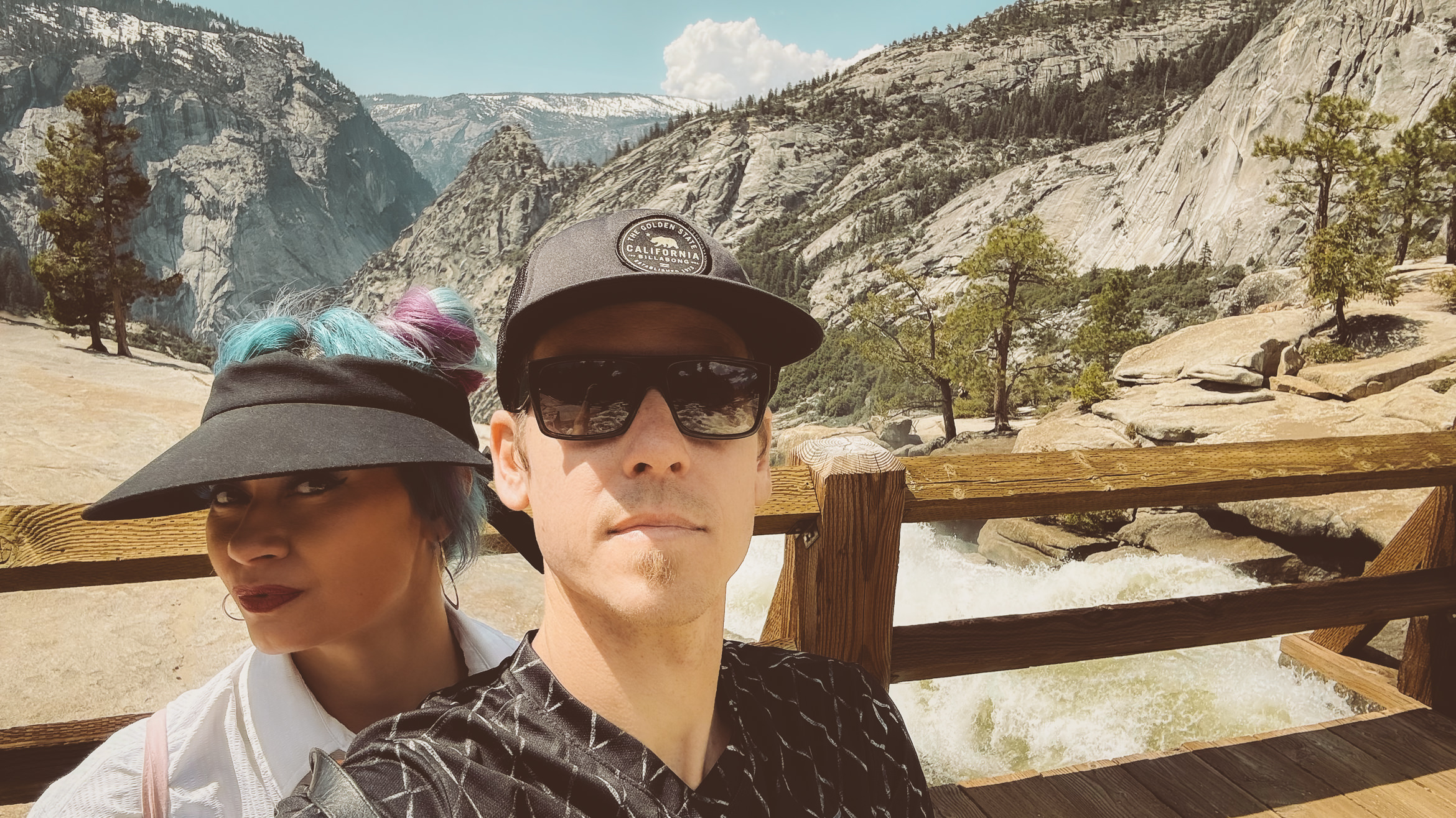 yosemite nevada falls