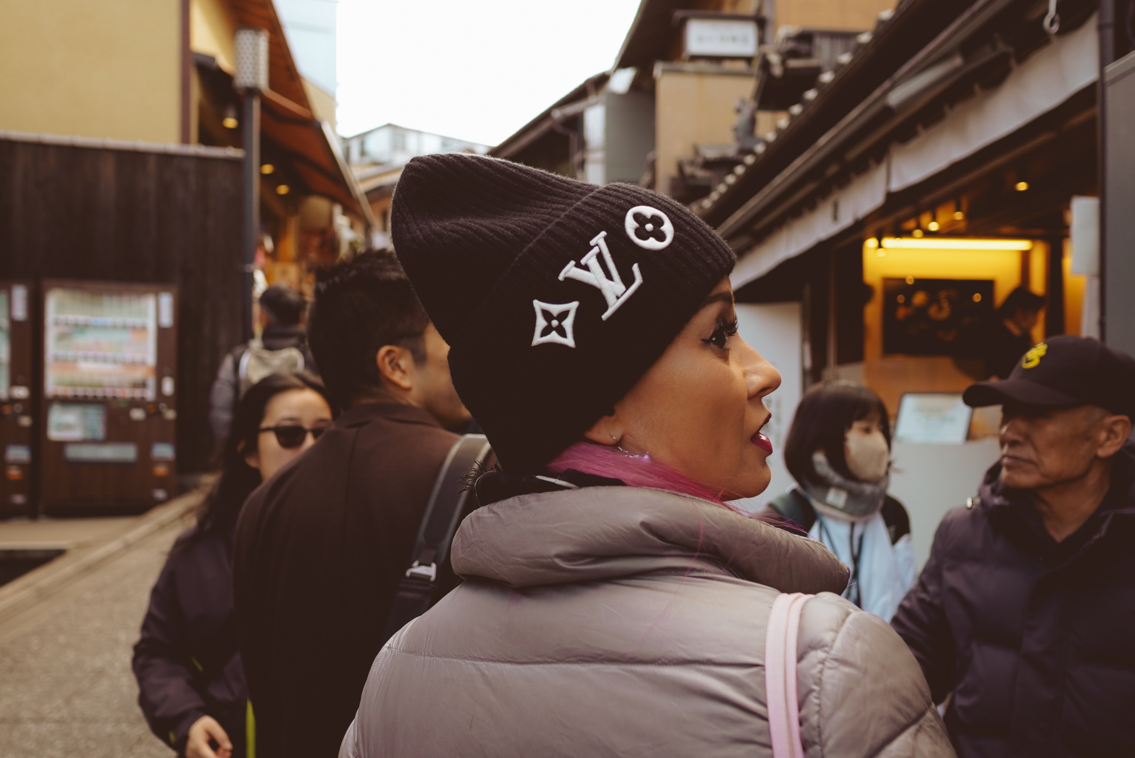 Japan Kyoto kiyomizu-dera arrival